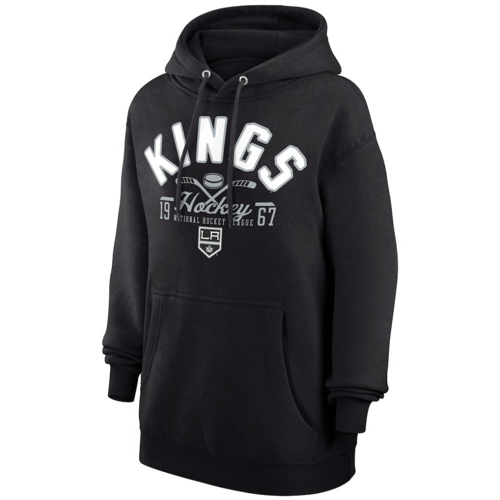 Los Angeles Kings Starter Puck Pullover Hoodie - Black | US 200595933