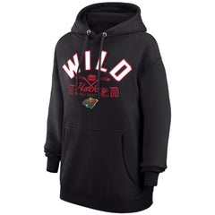 Minnesota Wild Starter Puck Pullover Hoodie - Black | US 200595934
