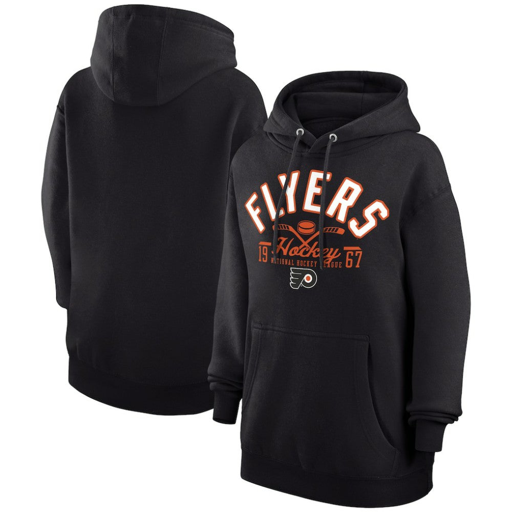 Philadelphia Flyers Starter Puck Pullover Hoodie - Black | US 200595937