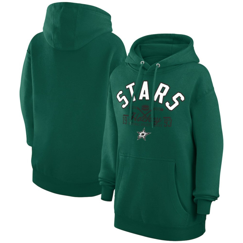 Dallas Stars Starter Puck Pullover Hoodie - Green | US 200595975