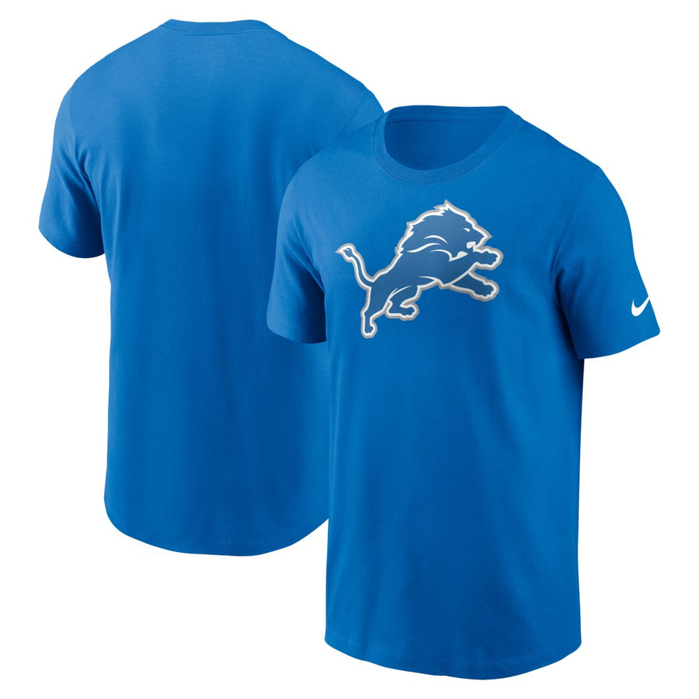 Detroit Lions Primetime Logo Essential T-Shirt - Blue T-shirts