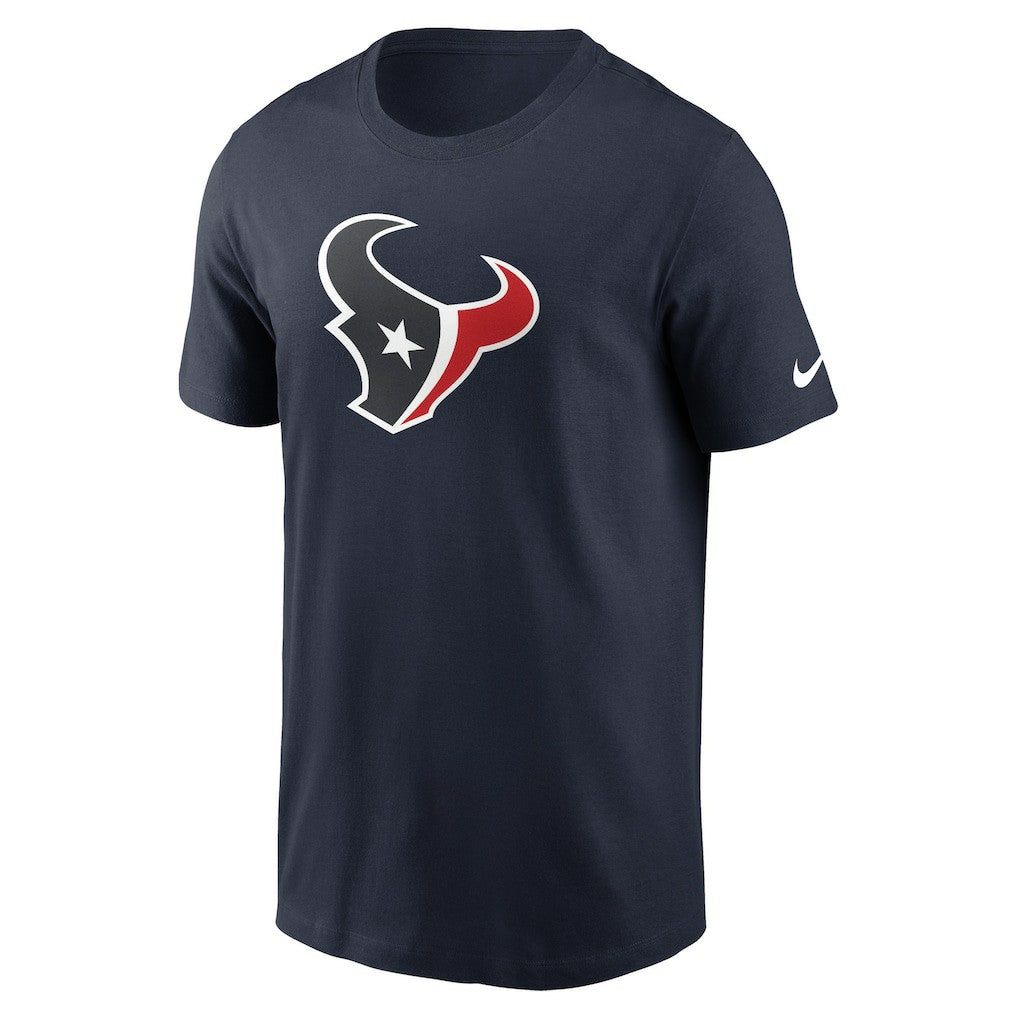 Houston Texans Primetime Logo Essential T-Shirt - Navy T-shirts