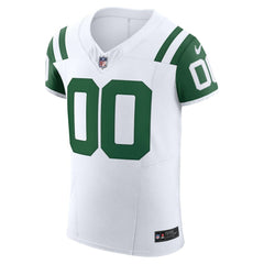 New York Jets Vapor F.U.S.E. Elite Custom Jersey - White Jerseys