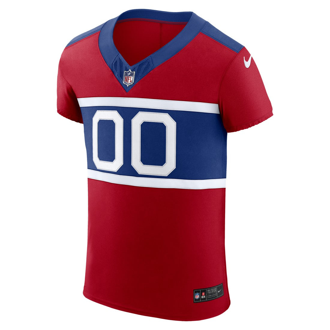 New York Giants Alternate Vapor F.U.S.E. Elite Custom Jersey - Red Jerseys