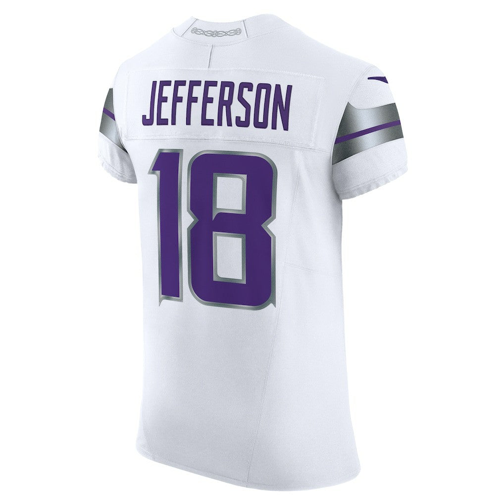 Justin Jefferson Minnesota Vikings Alternate Vapor F.U.S.E. Elite Player Jersey - White Jerseys