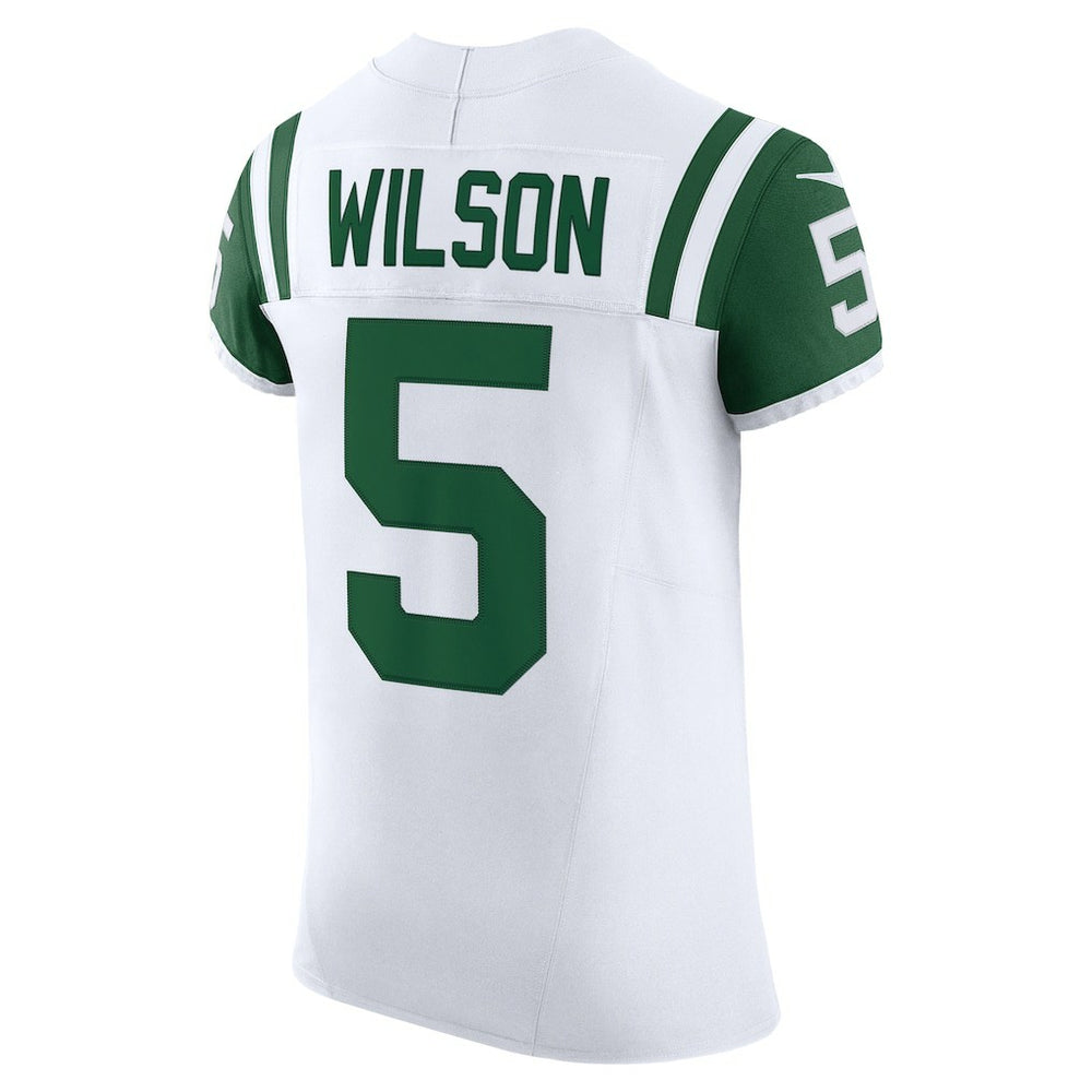 Garrett Wilson New York Jets Classic Alternate Vapor F.U.S.E. Elite Jersey - White Jerseys