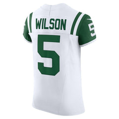Garrett Wilson New York Jets Classic Alternate Vapor F.U.S.E. Elite Jersey - White Jerseys