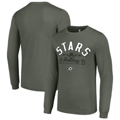 Dallas Stars Starter Puck Long Sleeve T-Shirt - Green | US 200597909