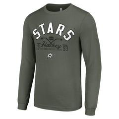 Dallas Stars Starter Puck Long Sleeve T-Shirt - Green | US 200597909
