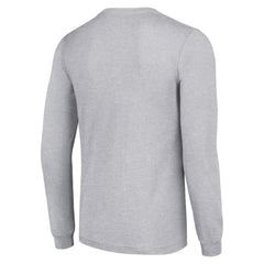 Philadelphia Flyers Starter Puck Long Sleeve T-Shirt - Heather Gray | US 200597952