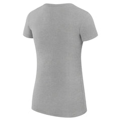 Denver Nuggets G-III 4Her by Carl Banks Women's Super-Slim Fit Lightweight Basketball Love T-Shirt Heather Gray
