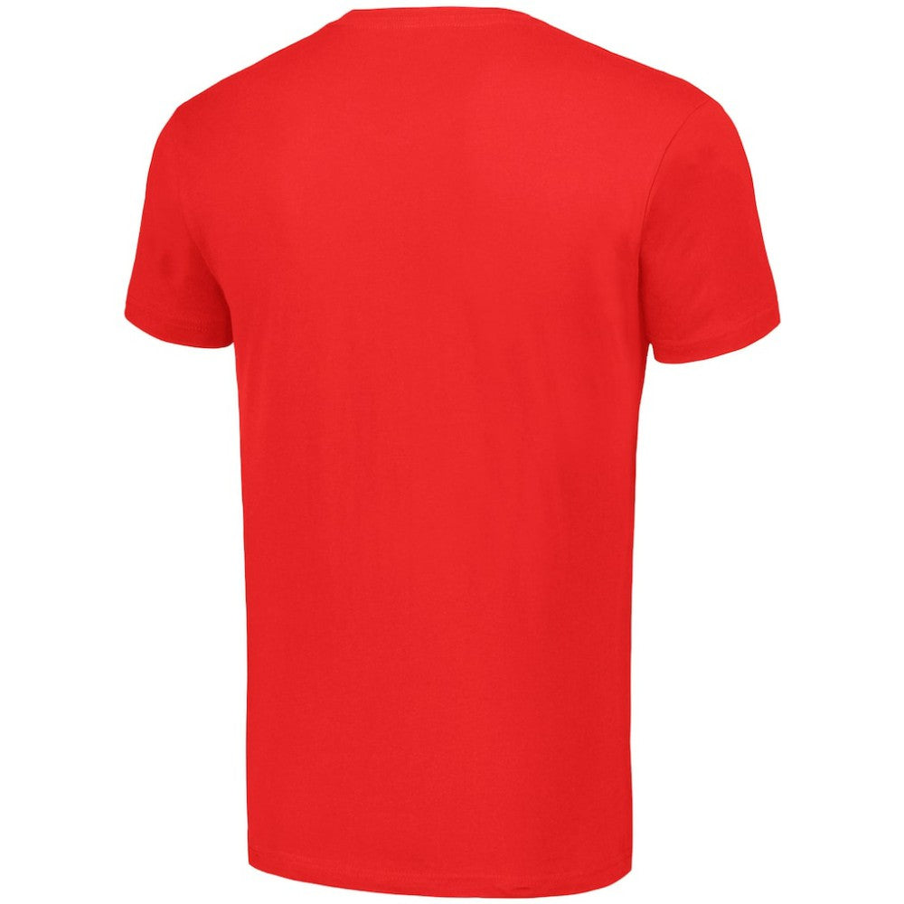 Chicago Blackhawks Starter Half Puck T-Shirt - Red | US 200598156