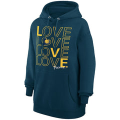 Indiana Pacers G-III 4Her by Carl Banks Women's Basketball Love Fleece Pullover Hoodie Navy outlet