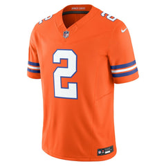 Patrick Surtain II Denver Broncos Alternate Mile High Collection 1977 Throwback Vapor F.U.S.E. Limited Jersey - Orange Jerseys