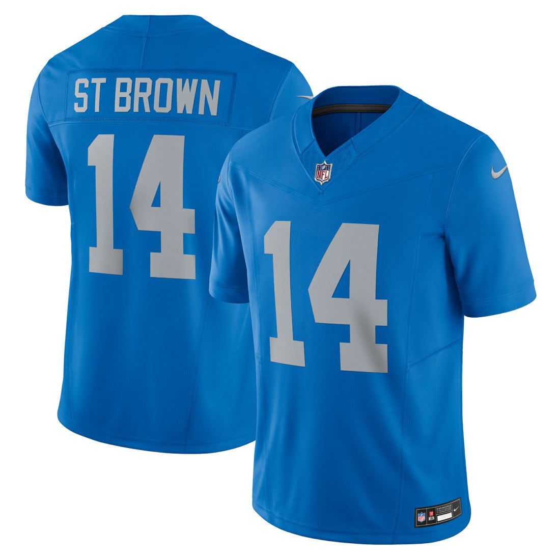 Amon-Ra St. Brown Detroit Lions Vapor F.U.S.E. Alternate Limited Jersey - Blue Jerseys