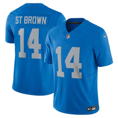 Amon-Ra St. Brown Detroit Lions Vapor F.U.S.E. Alternate Limited Jersey - Blue Jerseys