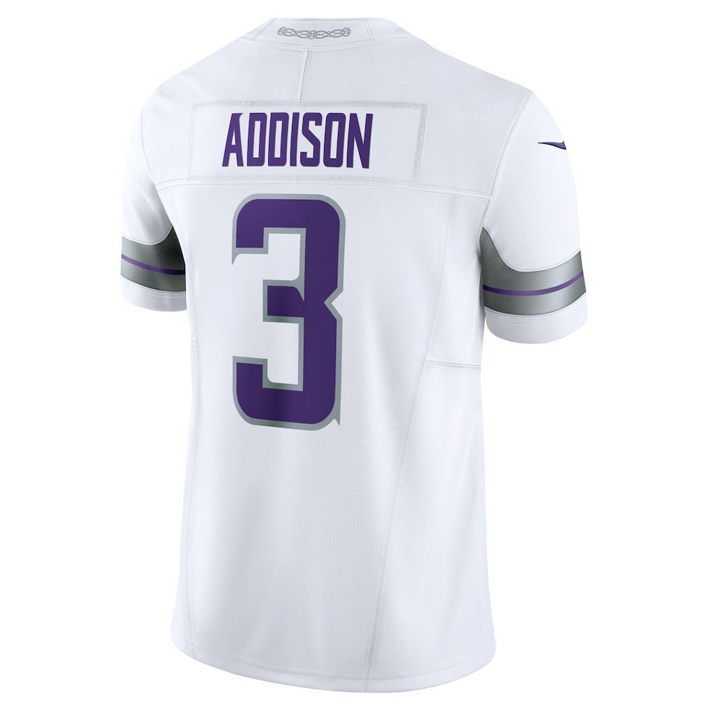 Jordan Addison Minnesota Vikings Alternate Vapor F.U.S.E. Limited Jersey - White Jerseys