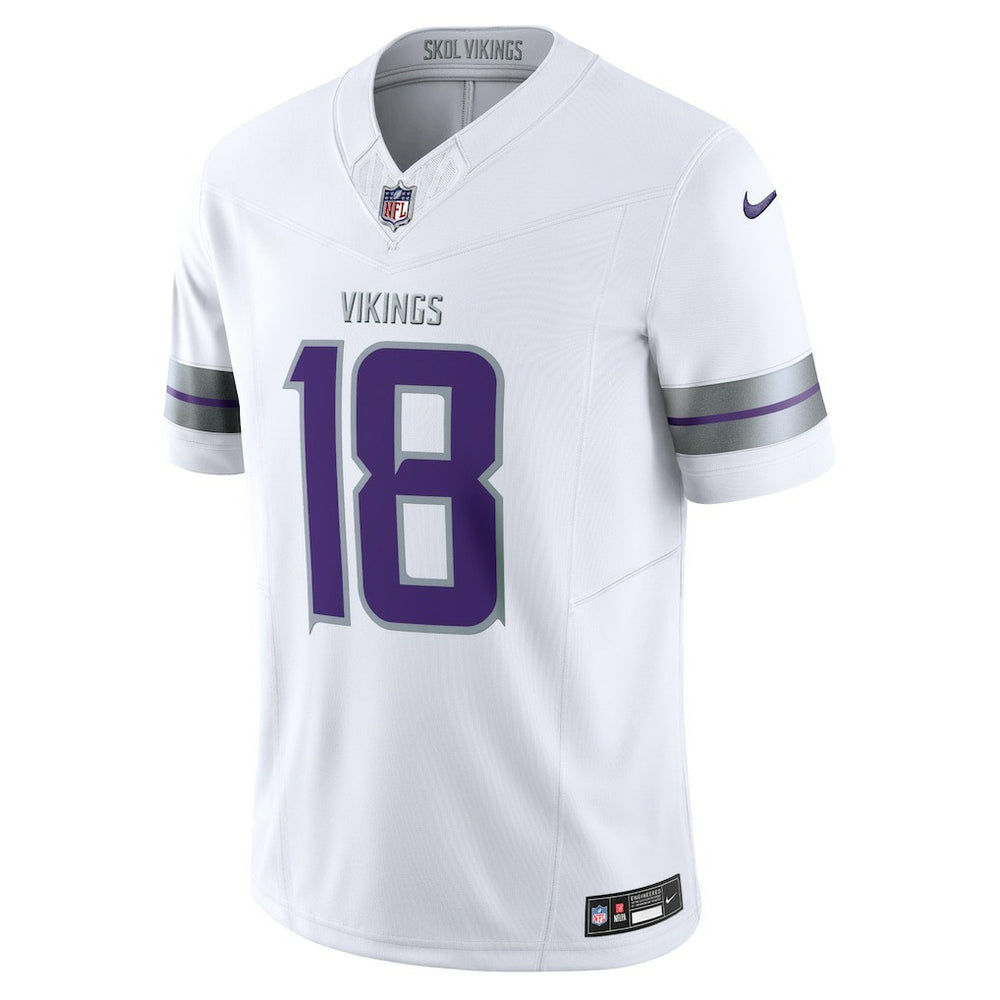 Justin Jefferson Minnesota Vikings Alternate Vapor F.U.S.E. Limited Jersey - White Jerseys