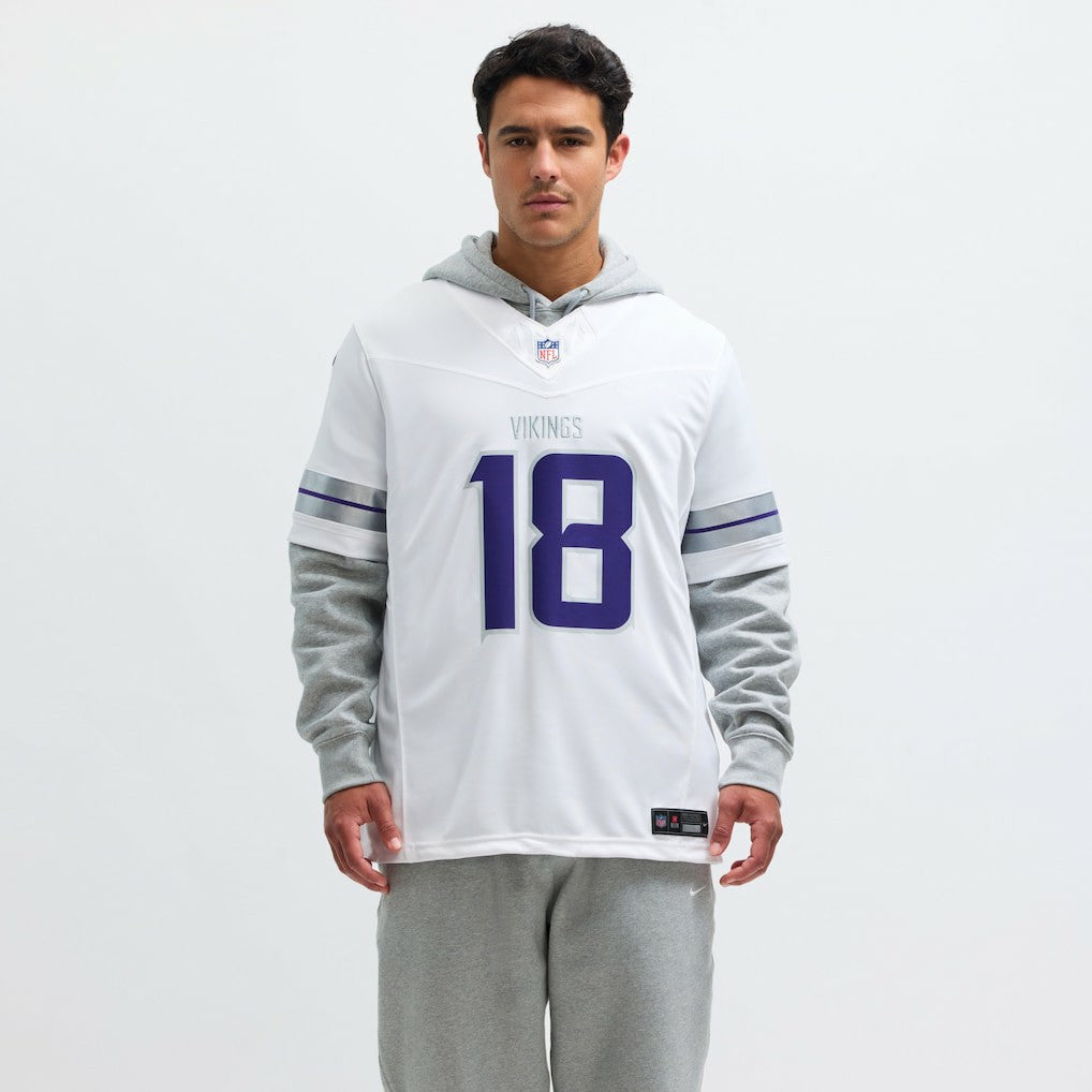 Justin Jefferson Minnesota Vikings Alternate Vapor F.U.S.E. Limited Jersey - White Jerseys