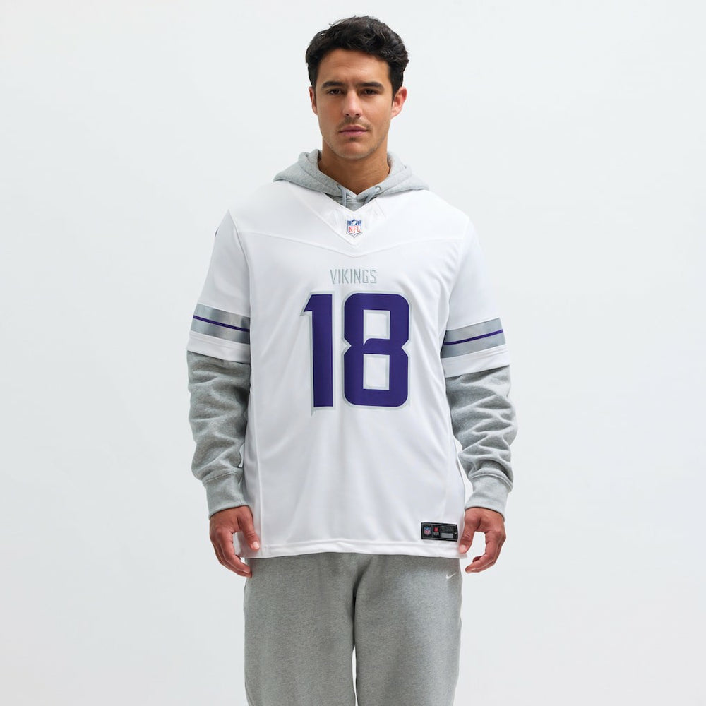 Justin Jefferson Minnesota Vikings Alternate Vapor F.U.S.E. Limited Jersey - White Jerseys