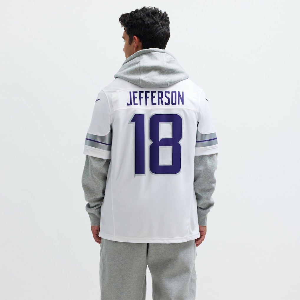 Justin Jefferson Minnesota Vikings Alternate Vapor F.U.S.E. Limited Jersey - White Jerseys