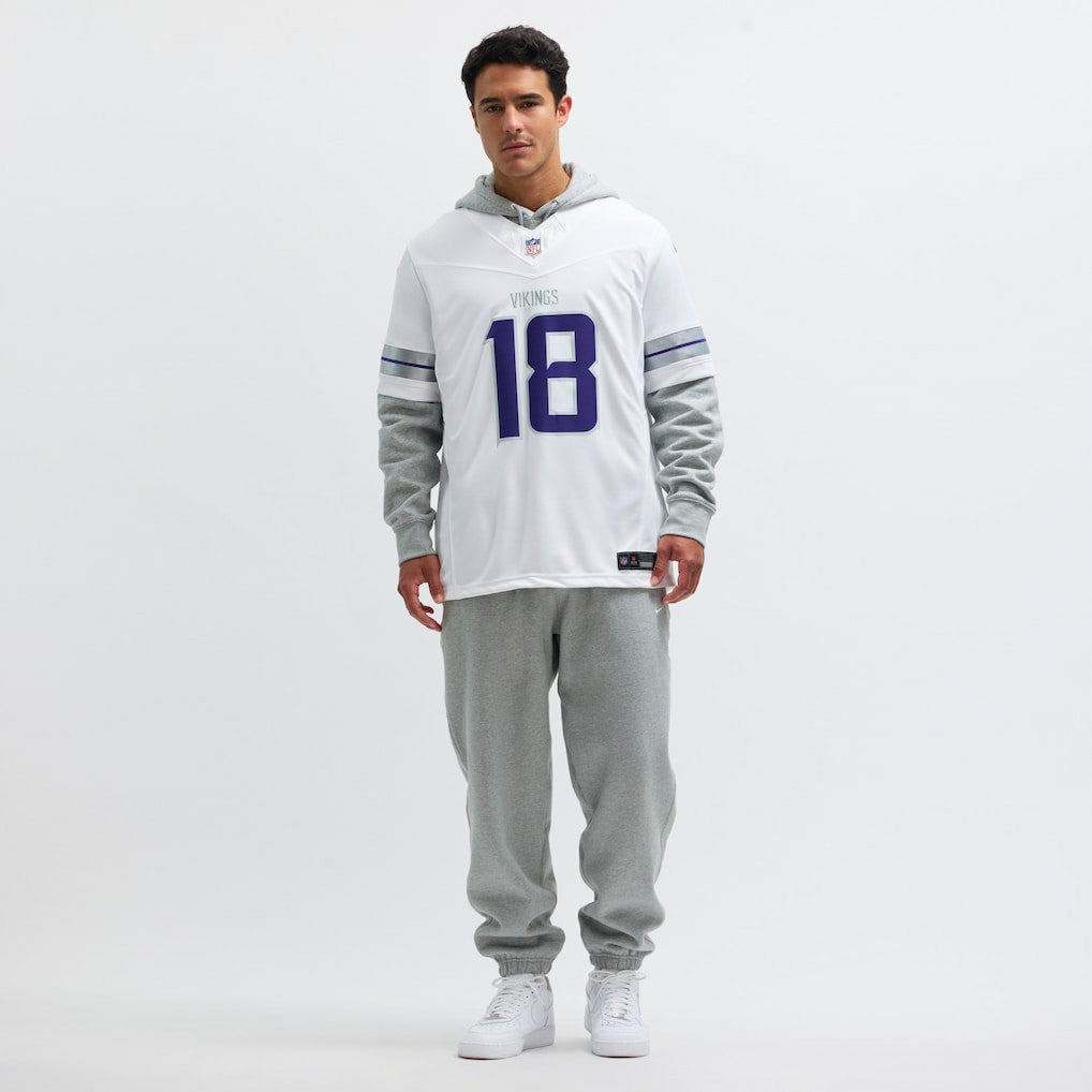 Justin Jefferson Minnesota Vikings Alternate Vapor F.U.S.E. Limited Jersey - White Jerseys