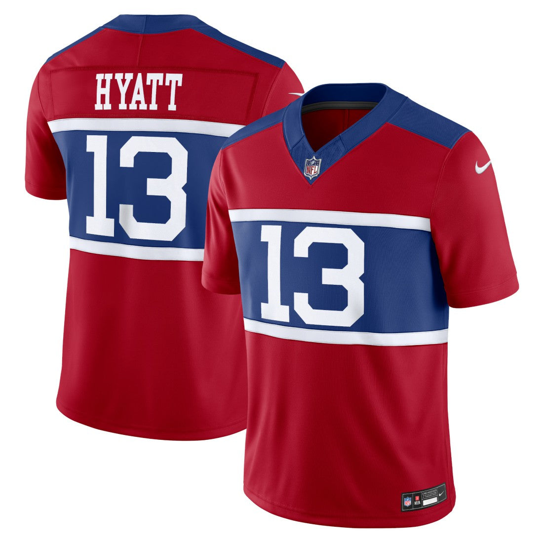 Jalin Hyatt New York Giants Alternate Vapor F.U.S.E. Limited Jersey - Century Red Jerseys