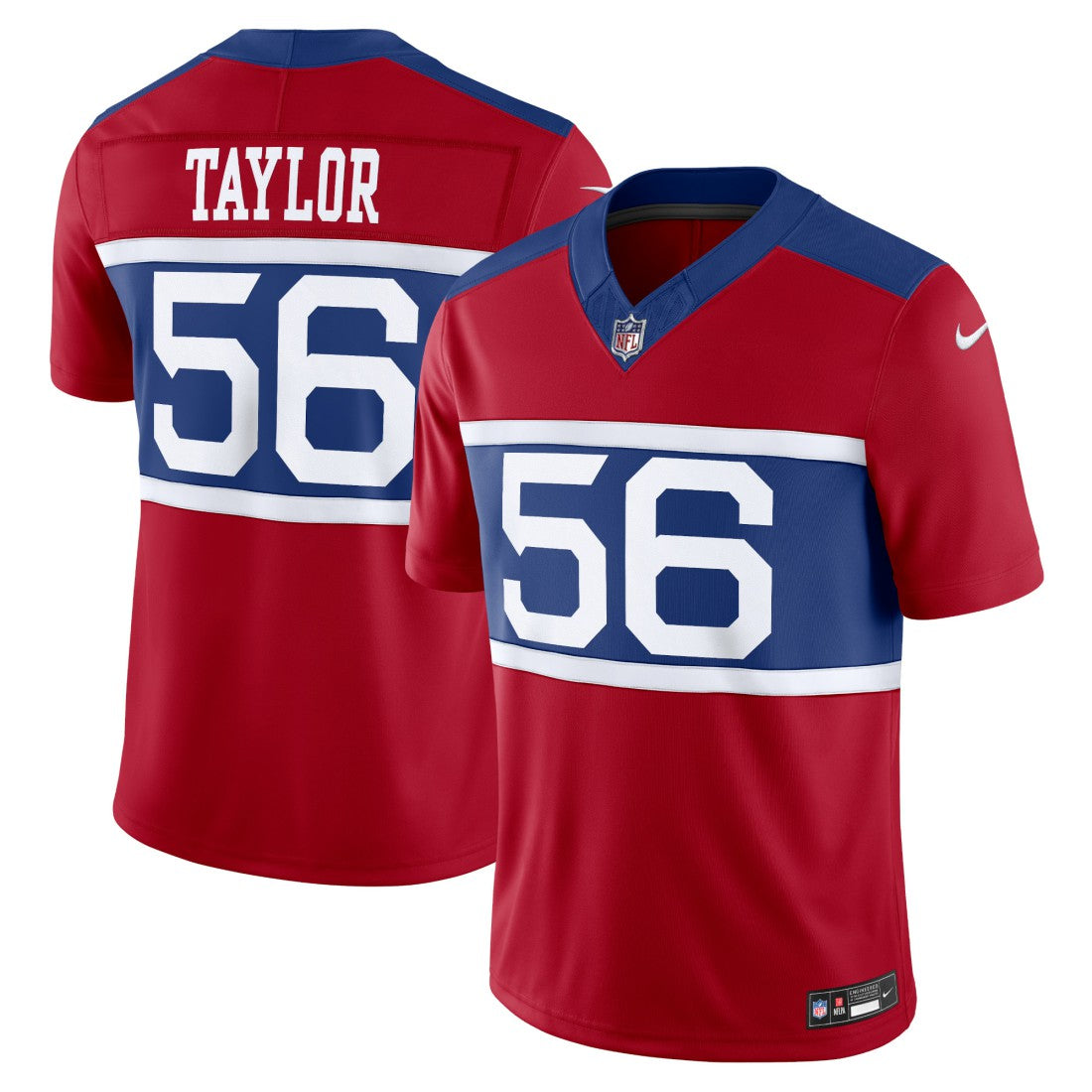 Lawrence Taylor New York Giants Alternate Vapor F.U.S.E. Retired Player Limited Jersey - Century Red Jerseys