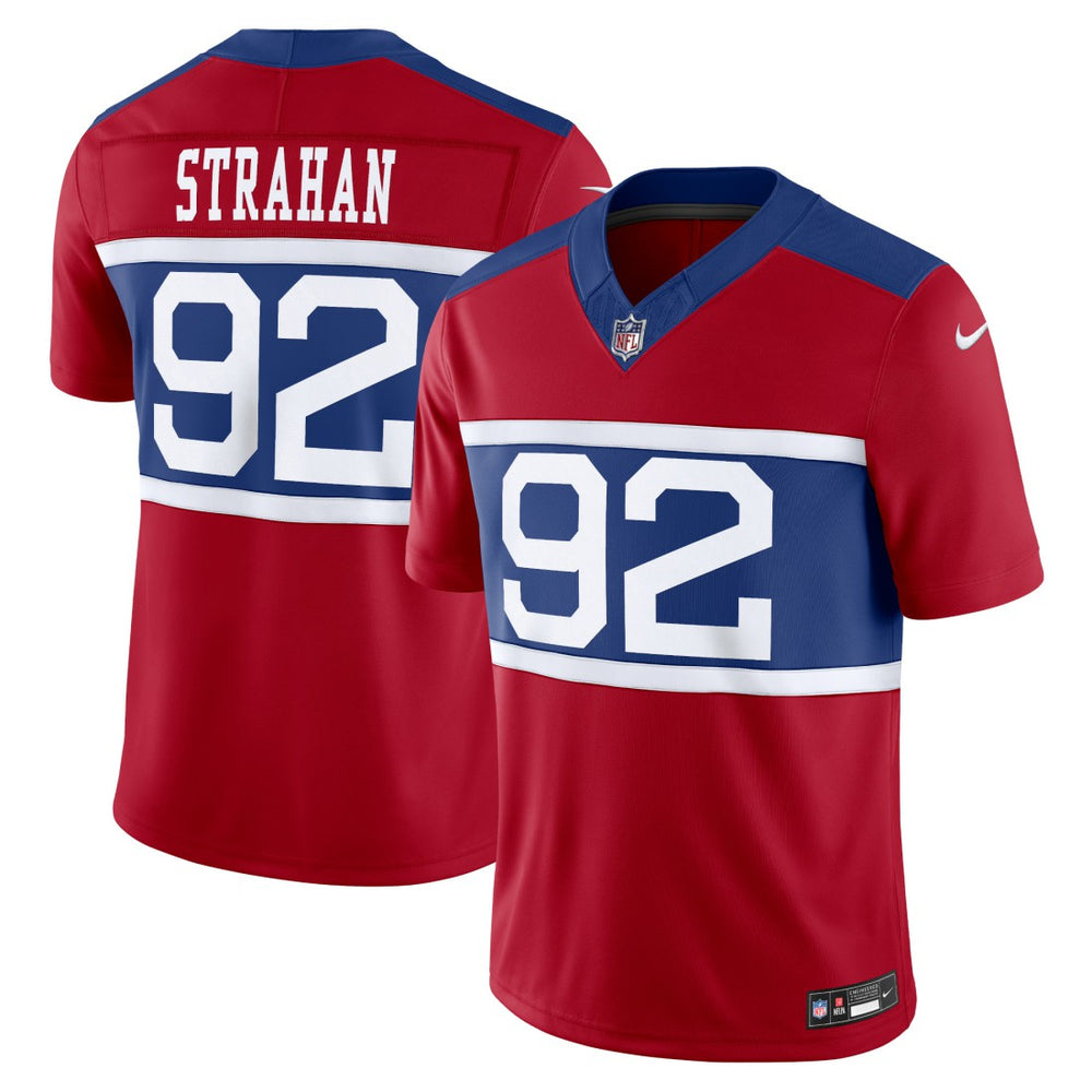Michael Strahan New York Giants Alternate Vapor F.U.S.E. Retired Player Limited Jersey - Century Red Jerseys
