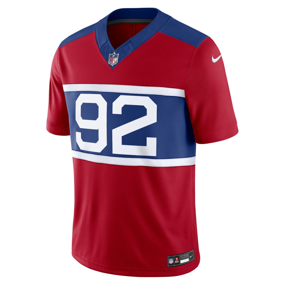 Michael Strahan New York Giants Alternate Vapor F.U.S.E. Retired Player Limited Jersey - Century Red Jerseys
