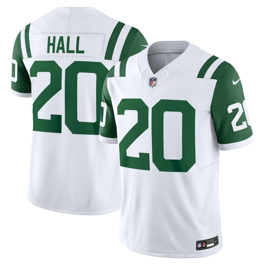 Breece Hall New York Jets Classic Alternate Vapor F.U.S.E. Limited Jersey - White Jerseys