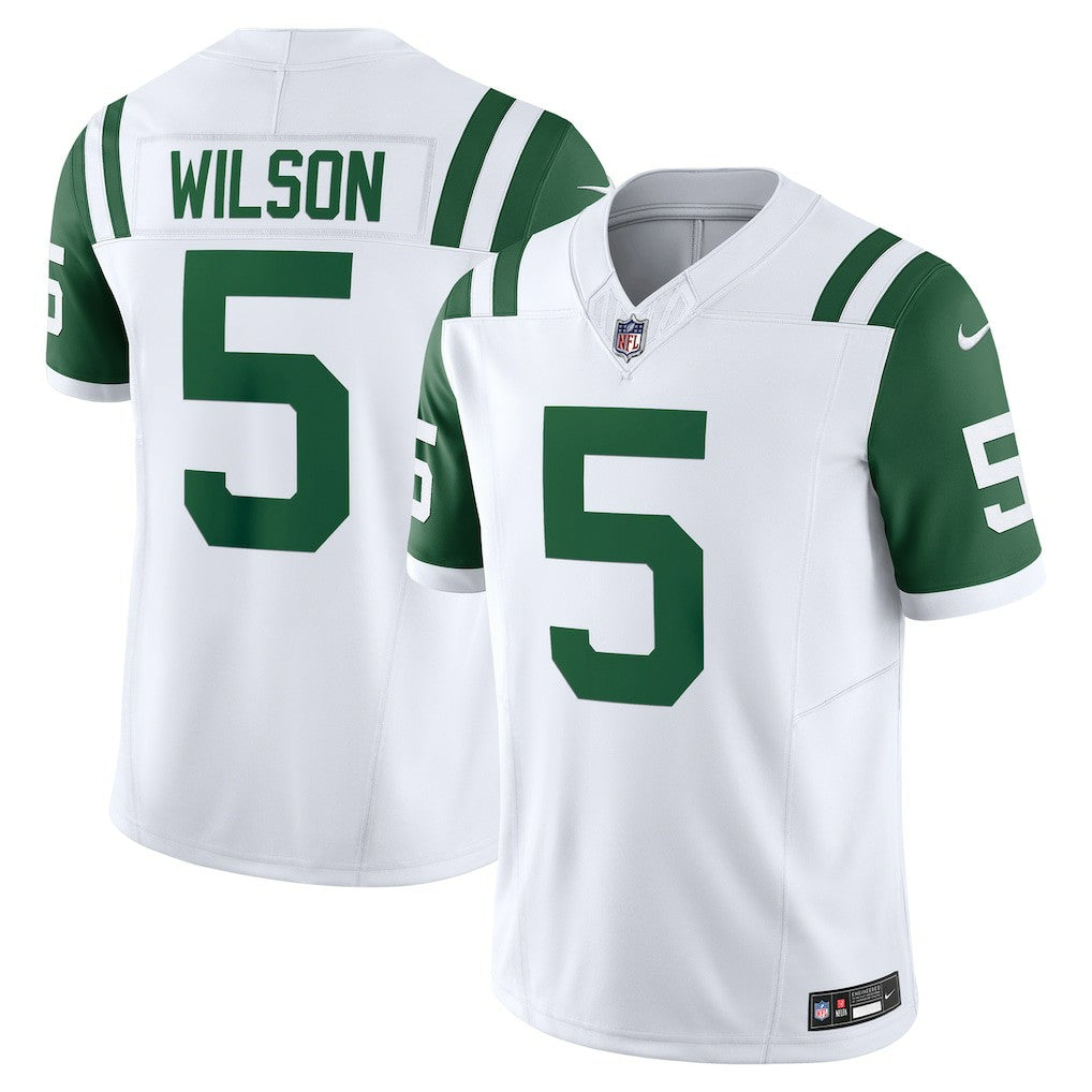 Garrett Wilson New York Jets Classic Alternate Vapor F.U.S.E. Limited Jersey - White Jerseys
