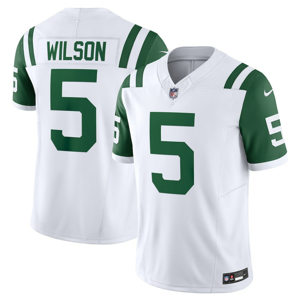Garrett Wilson New York Jets Classic Alternate Vapor F.U.S.E. Limited Jersey - White Jerseys
