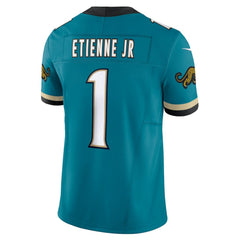 Travis Etienne Jacksonville Jaguars Prowler Throwback Vapor F.U.S.E. Limited Jersey - Teal Jerseys