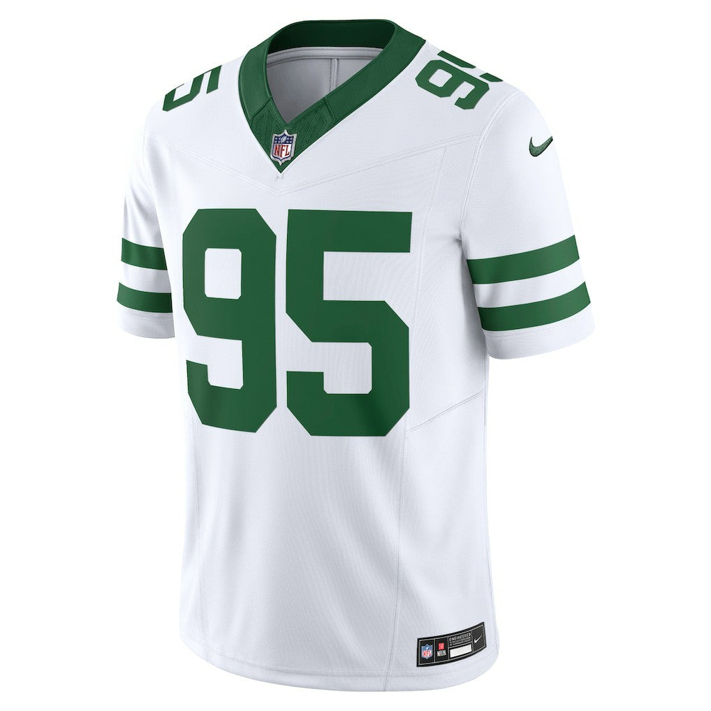 Quinnen Williams New York Jets Vapor F.U.S.E. Limited Jersey - Legacy White Jerseys