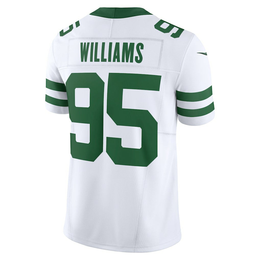 Quinnen Williams New York Jets Vapor F.U.S.E. Limited Jersey - Legacy White Jerseys
