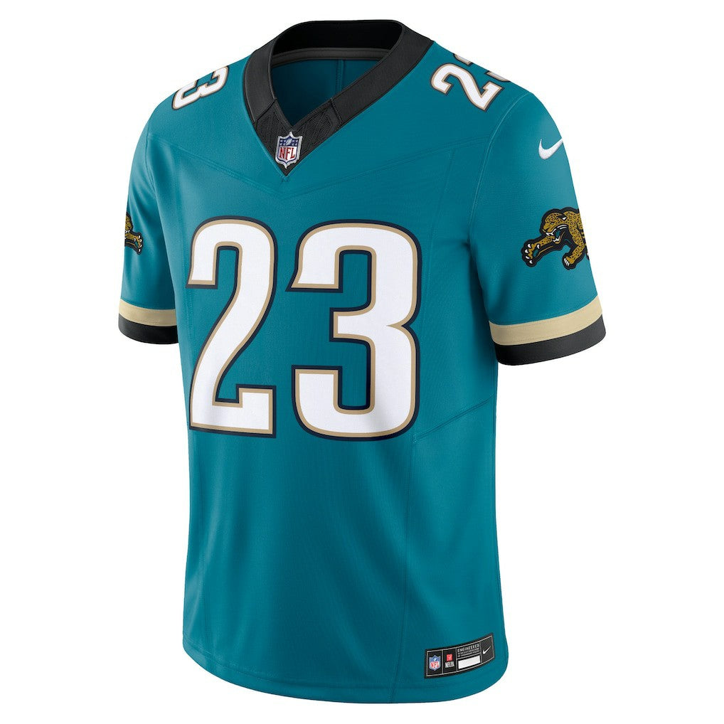 Foye Oluokun Jacksonville Jaguars Prowler Throwback Vapor F.U.S.E. Limited Jersey - Teal Jerseys