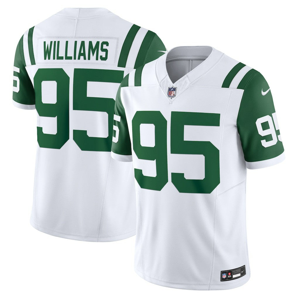 Quinnen Williams New York Jets Classic Alternate Vapor F.U.S.E. Limited Jersey - White Jerseys