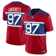 Dexter Lawrence II New York Giants Alternate Vapor F.U.S.E. Limited Jersey - Century Red Jerseys