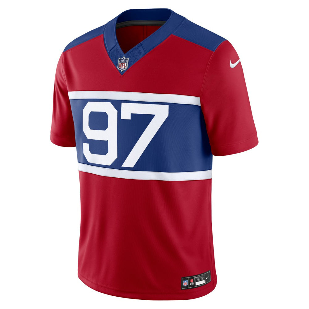 Dexter Lawrence II New York Giants Alternate Vapor F.U.S.E. Limited Jersey - Century Red Jerseys