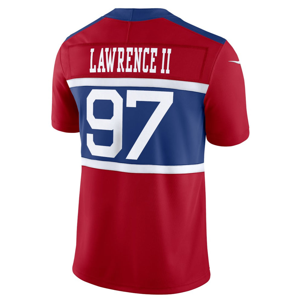 Dexter Lawrence II New York Giants Alternate Vapor F.U.S.E. Limited Jersey - Century Red Jerseys