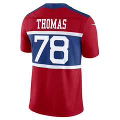 Andrew Thomas New York Giants Alternate Vapor F.U.S.E. Limited Jersey - Century Red Jerseys