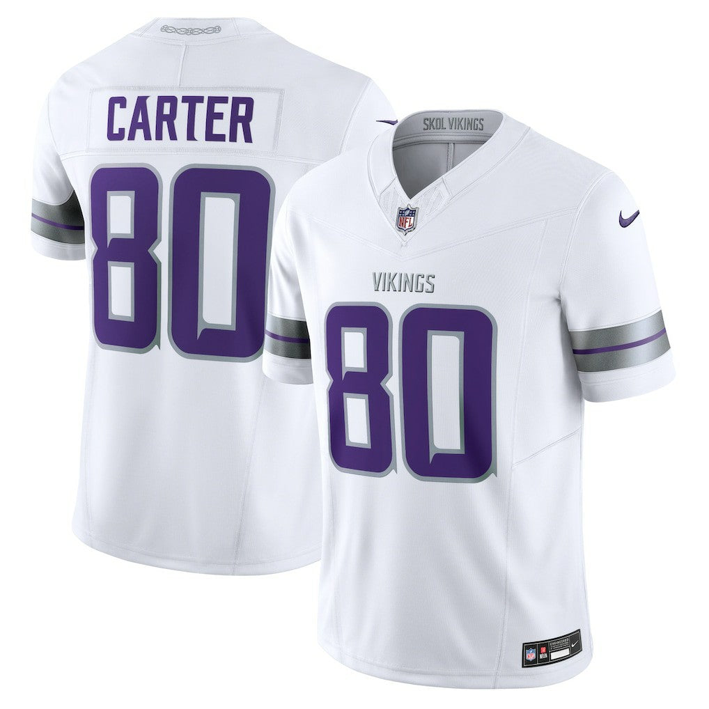 Cris Carter Minnesota Vikings Alternate Vapor F.U.S.E. Retired Player Limited Jersey - White Jerseys