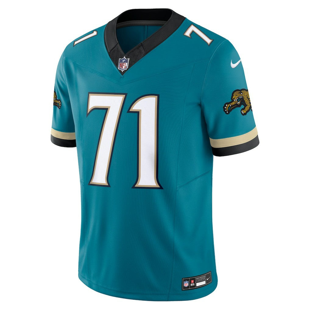 Tony Boselli Jacksonville Jaguars Prowler Throwback Vapor F.U.S.E. Limited Retired Player Jersey - Teal Jerseys