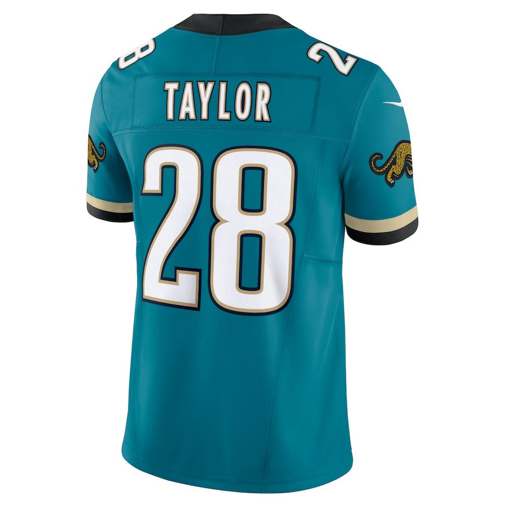 Fred Taylor Jacksonville Jaguars Prowler Throwback Vapor F.U.S.E. Limited Retired Player Jersey - Teal Jerseys