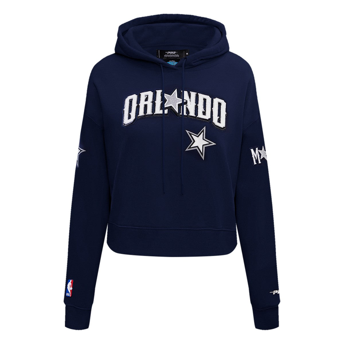 Orlando Magic Pro Standard Women's 2023/24 City Edition Cropped Pullover Hoodie Navy