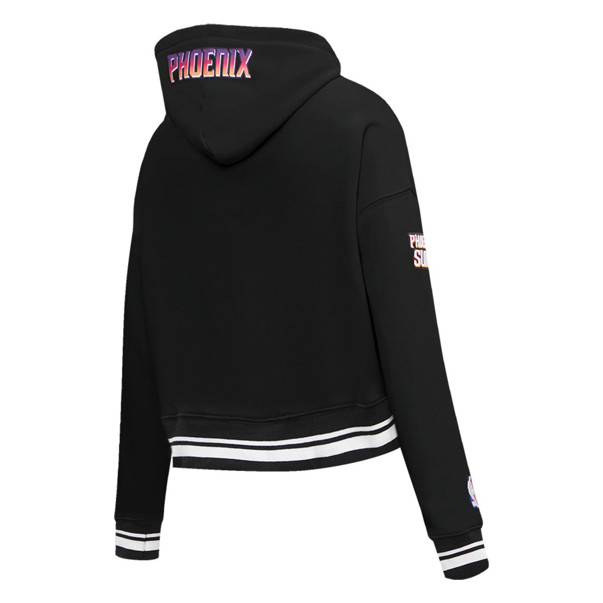 Phoenix Suns Pro Standard Women's 2023/24 City Edition Cropped Pullover Hoodie Black