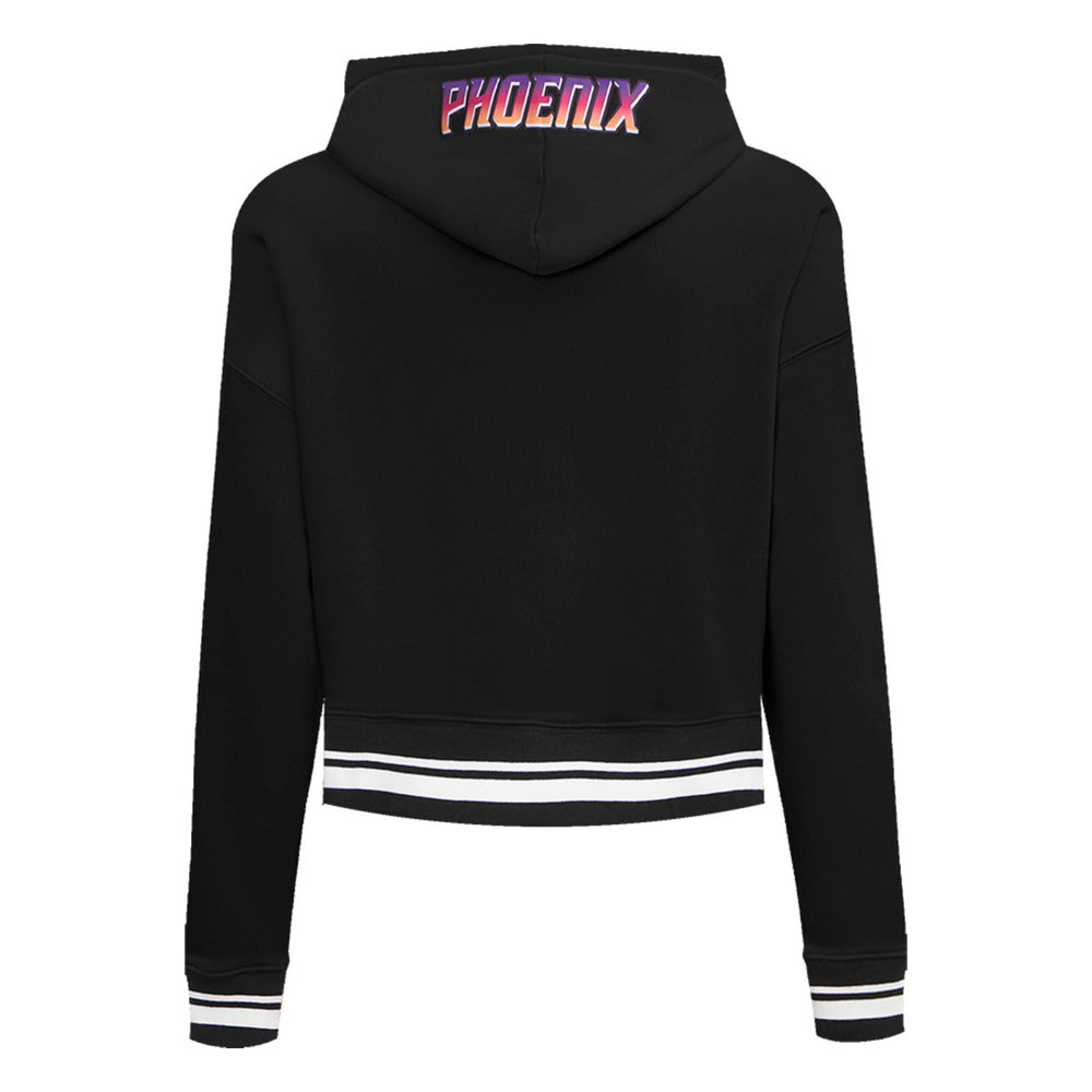 Phoenix Suns Pro Standard Women's 2023/24 City Edition Cropped Pullover Hoodie Black