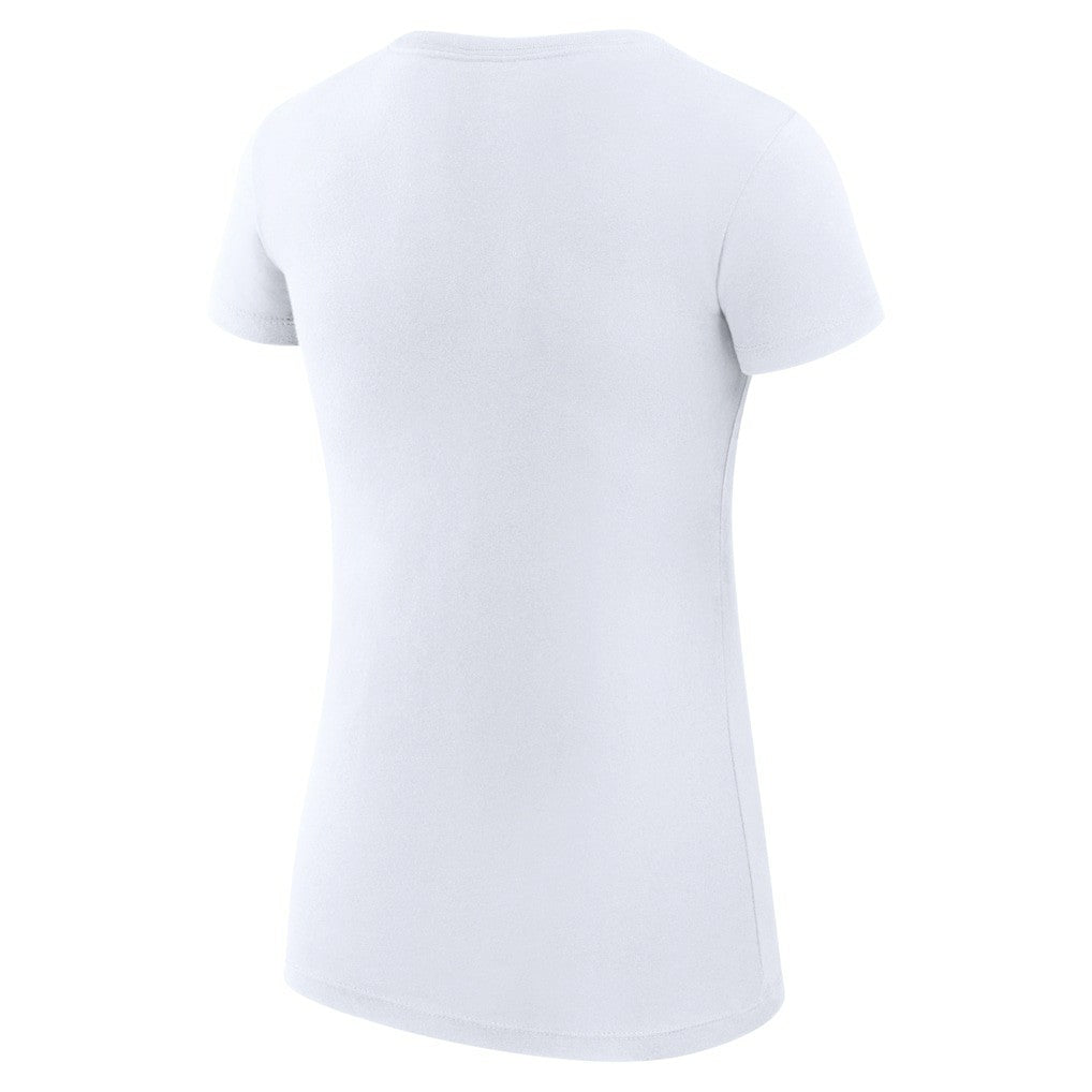 Golden State Warriors G-III 4Her by Carl Banks Women's Super-Slim Fit Lightweight Basketball Girls T-Shirt White