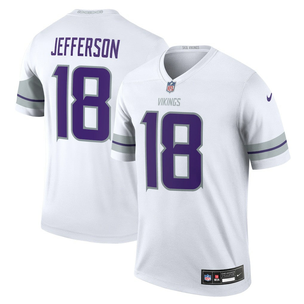 Justin Jefferson Minnesota Vikings Legend Player Performance Top - White Tops